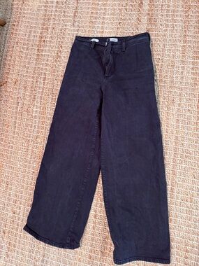 Universal Thread Wide-Leg Pants in Black